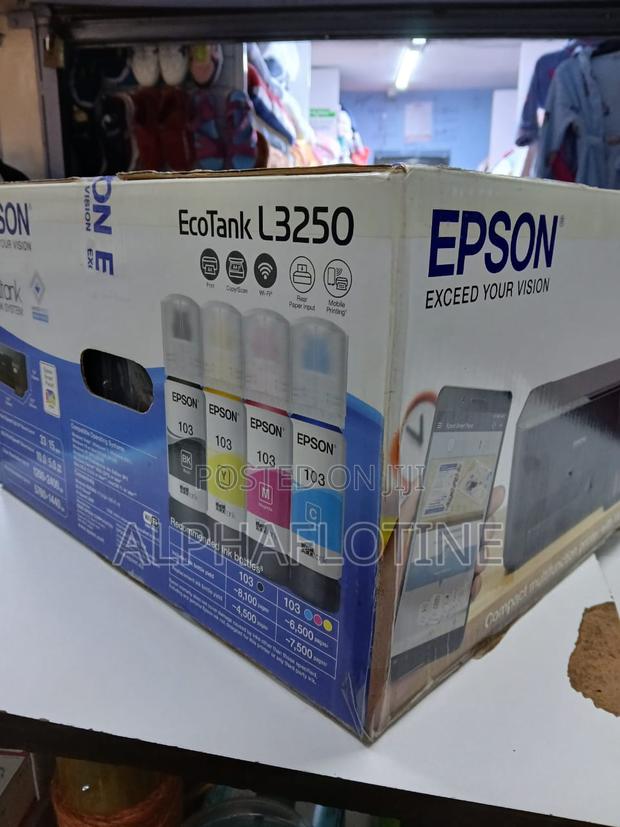 L3250 Copy Scan Print With Epson L3250 Office Home Printer