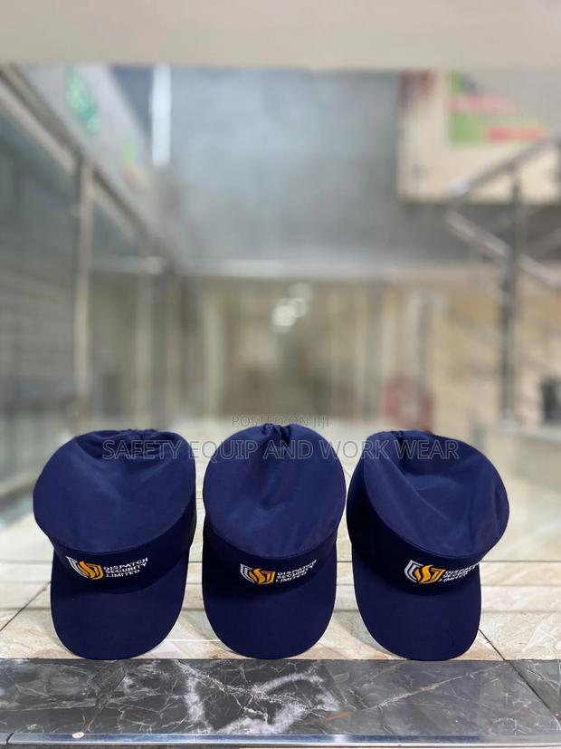 Professional Security Cap Embroidery And Adjustable Fit. - main view