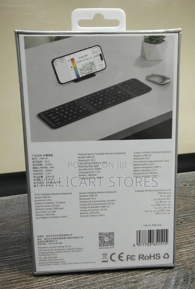 Wiwu Foldable Wireless Keyboard - thumbnail 2