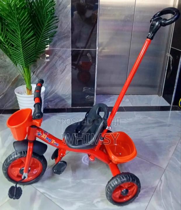 Baby Push Tricycle With a Handle - main view