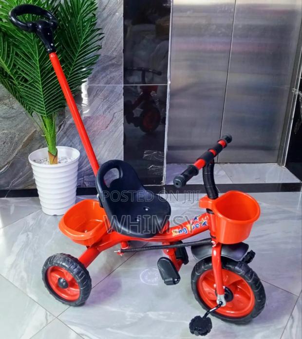 Baby Push Tricycle With a Handle - thumbnail 2