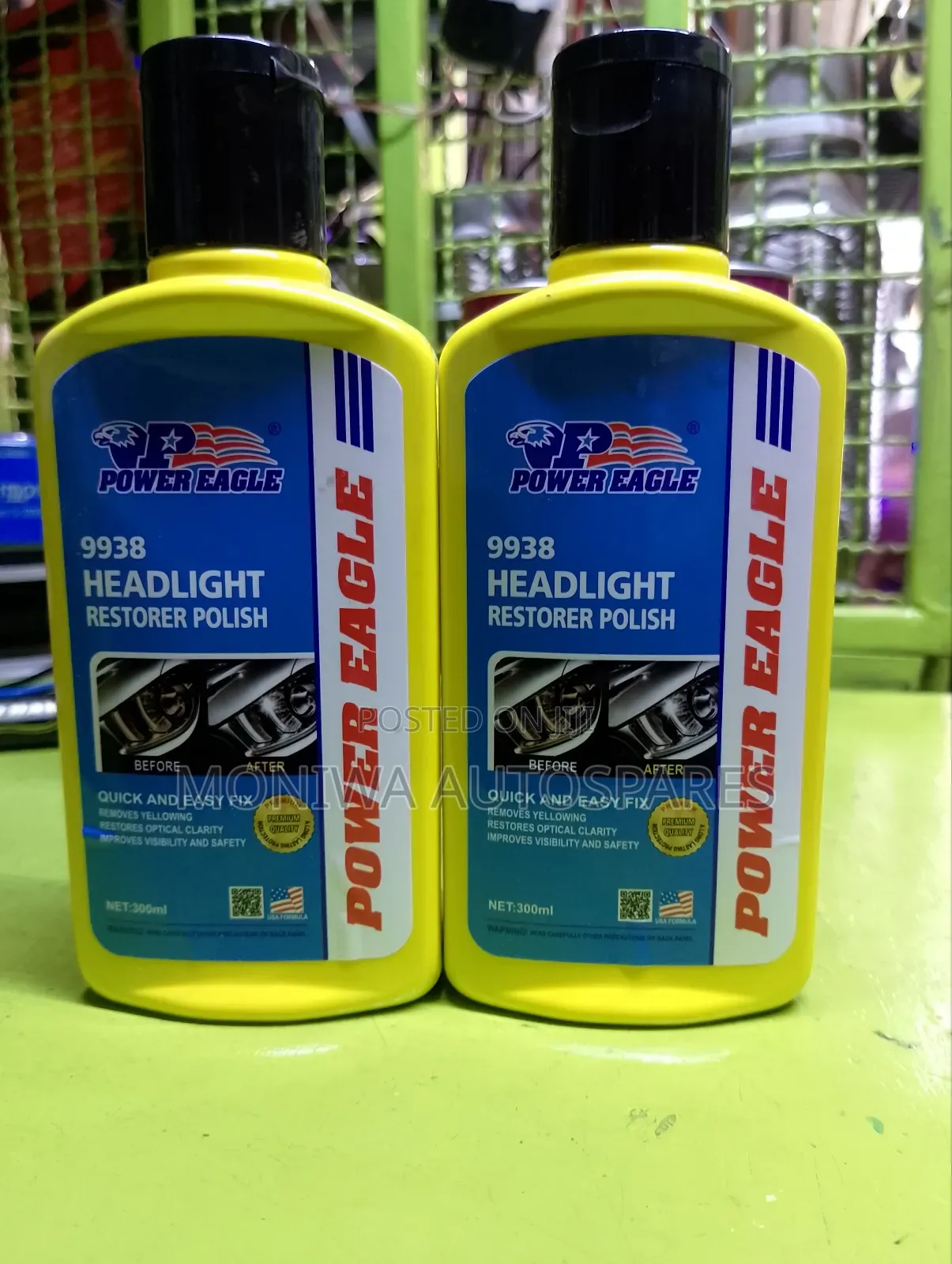 Headlight/Headlamp Restorer Polish