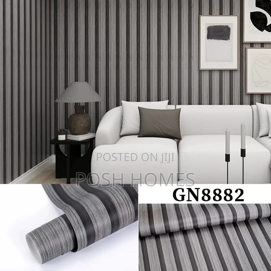 Fluted Self Adhesive Wallpapers