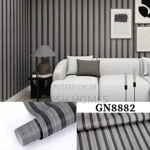 Fluted Self Adhesive Wallpapers