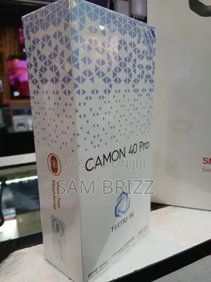 New Tecno Camon 40 Pro 256 GB Black