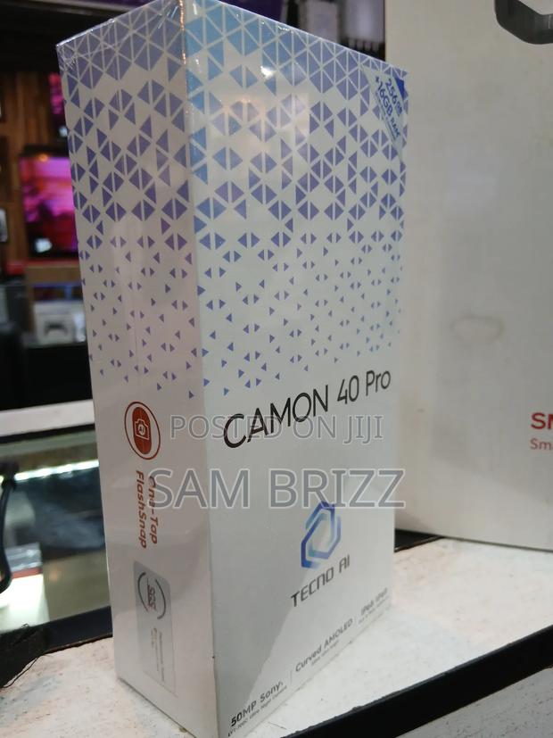 New Tecno Camon 40 Pro 256 GB Black