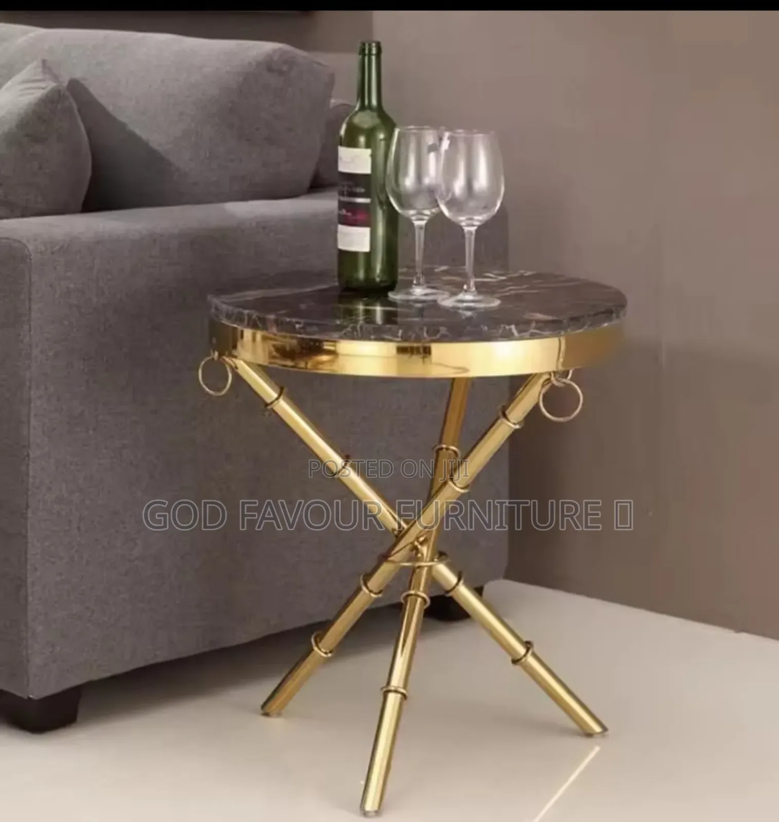 Unique Round Coffee Table/Balcony Jk6t