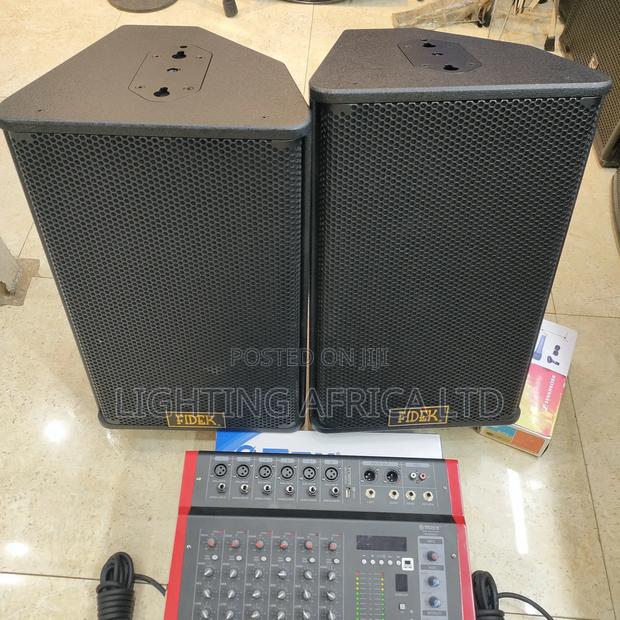 12" Fedik Speaker's ,6 Channels Max Mixer and BNK Wireless - thumbnail 3