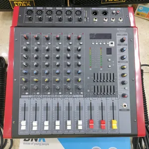 12" Fedik Speaker's ,6 Channels Max Mixer and BNK Wireless
