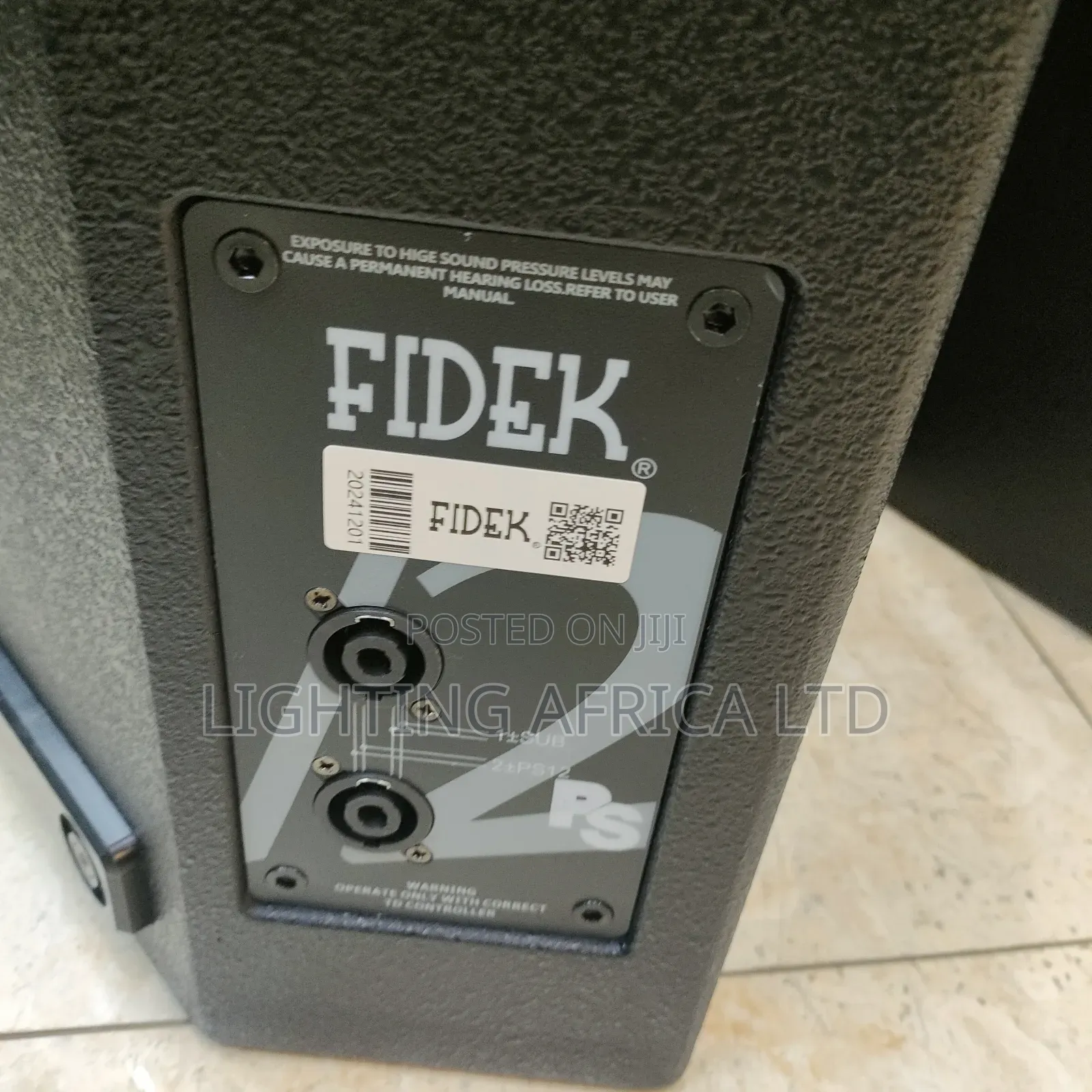 12" Fedik Speaker's ,6 Channels Max Mixer and BNK Wireless