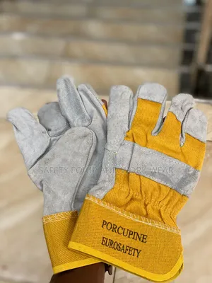 Short Leather Gloves For Workwear
