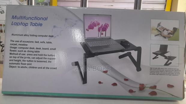 Foldable Laptop Stand With Fan - thumbnail 2