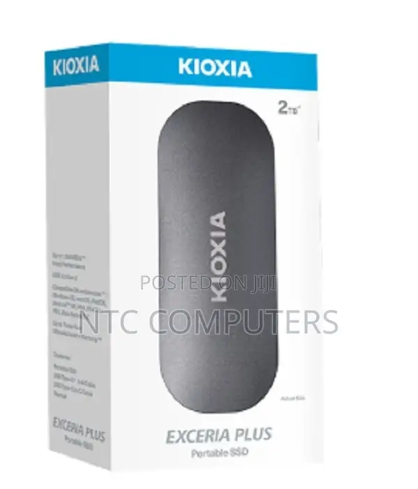 Kioxia Exceria Plus 1tb Portable Ssd, 1050mb/S Read Speed,