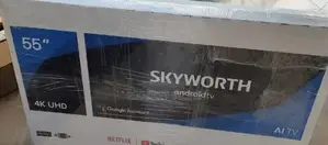 Skyworth 55 Inches Frameless Smart Android Tv-55g3a