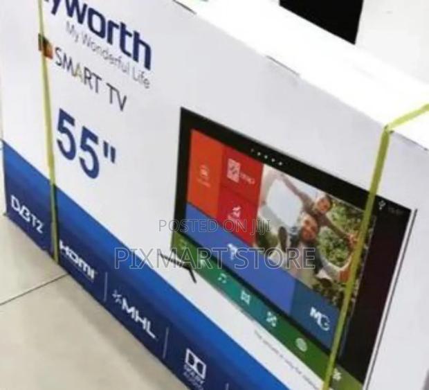 Skyworth 55 Inches Frameless Smart Android Tv-55g3a - thumbnail 2
