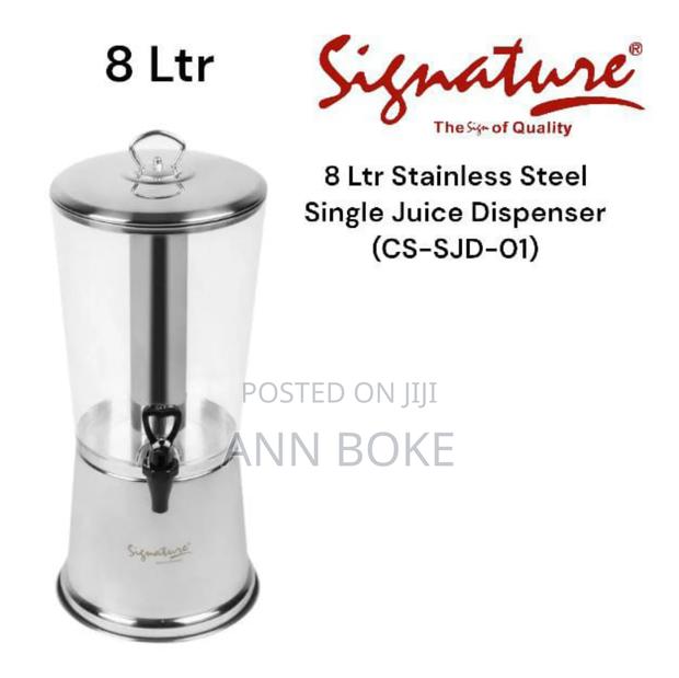8 LTR Stainless Steel Single Juice Dispenser 
Cs-SJD-01