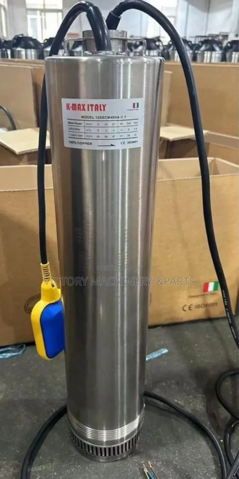 K-Max Deep Well Pump 16m Head 1.5hp