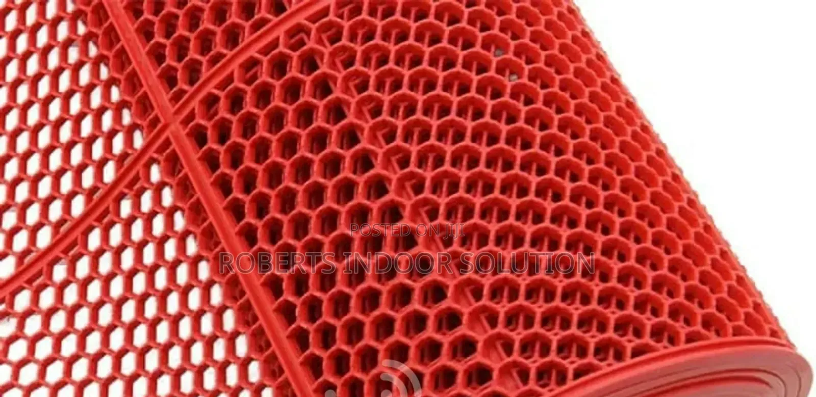 Astonishing Red PVC Perforated Mat