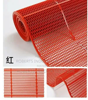 Astonishing Red PVC Perforated Mat