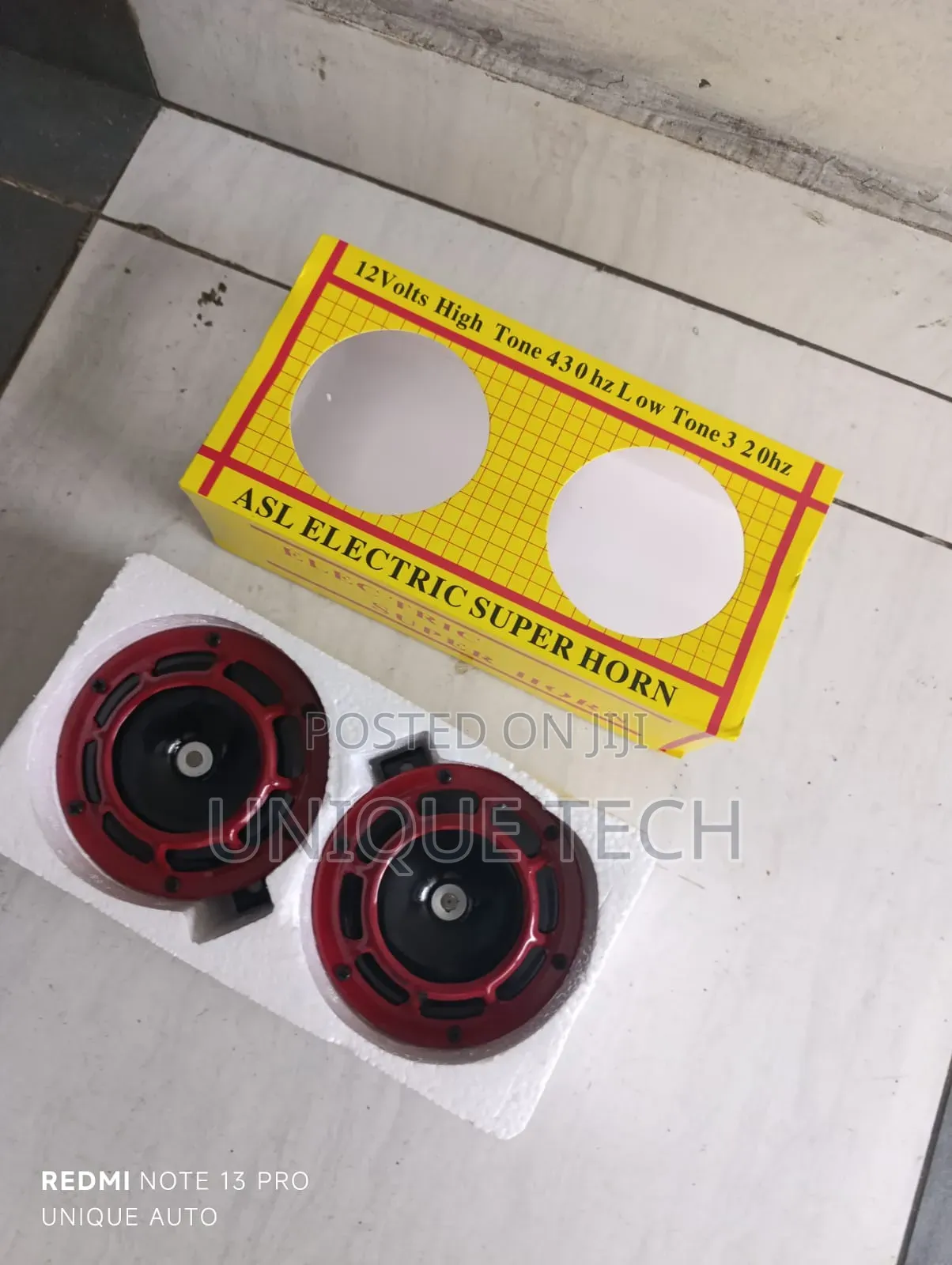 Super Tone Hella Horn 12v – Twin Loud Blast Set