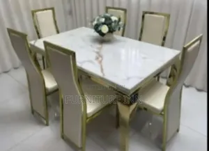 Majestic 6 Seater Pure Marble Dinning Table