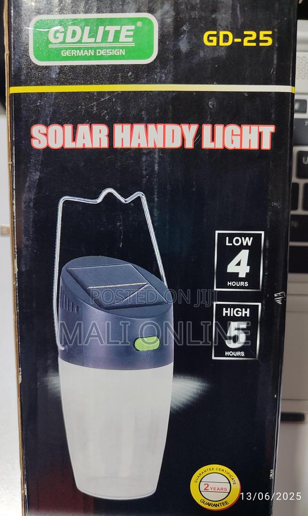 Gdlite Gd-25 Solar Handy Light - main view