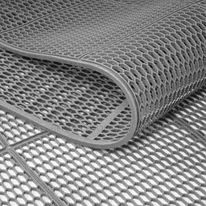 With This PVC Perforated Avoid Slippery Areas