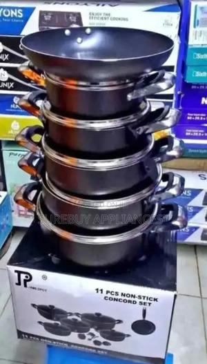 Jp Jamesport 11pcs Heavy Non-Stick Granite Cooking Pot - thumbnail 2