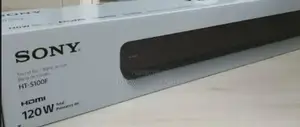 Sony Ht-S100f 2” Single Soundbar With Bluetooth- With 120w