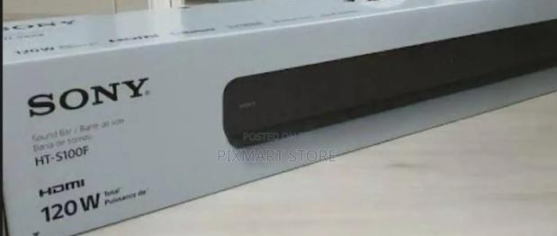 Sony Ht-S100f 2” Single Soundbar With Bluetooth- With 120w