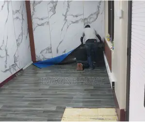 Anti-Slip Mkeka Wa Mbao and Vinly Flooring Mat