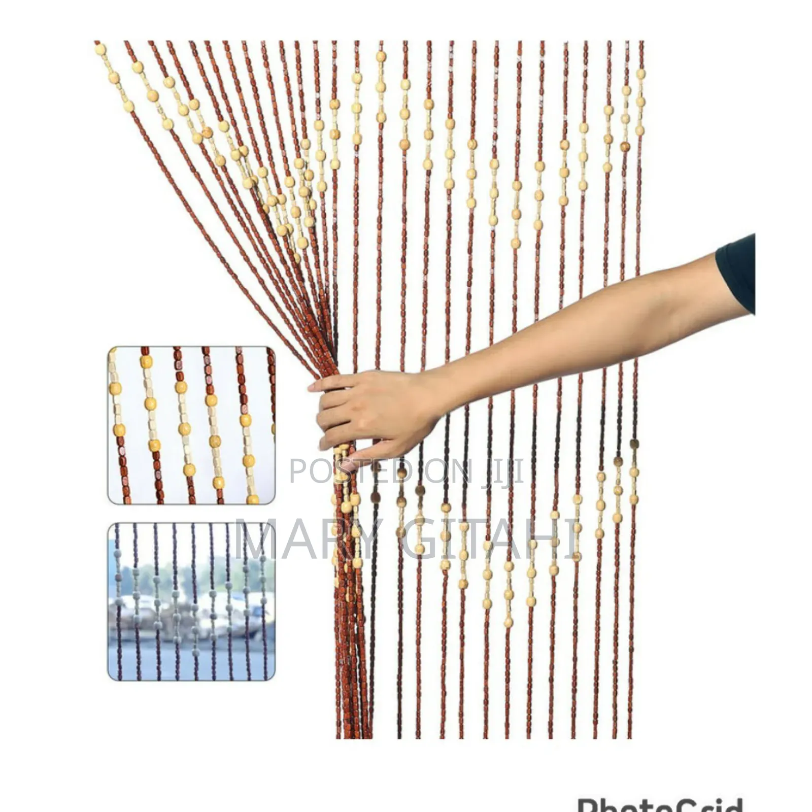 Wooden Beads Salon Curtain