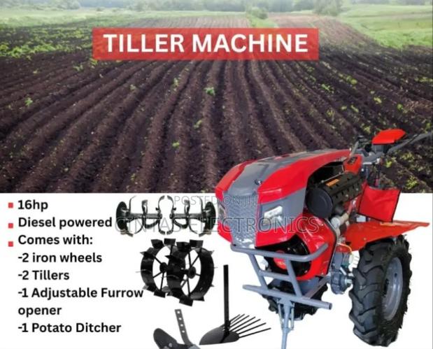 16hp Tiller Machine/Walking Tractor