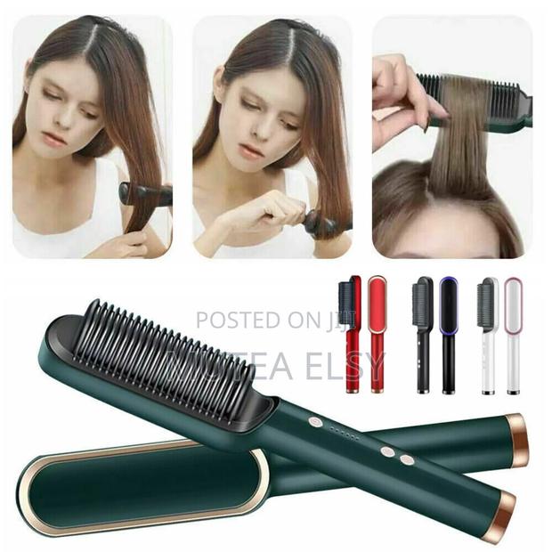 Green,Black,Red White Hair Straightener - main view