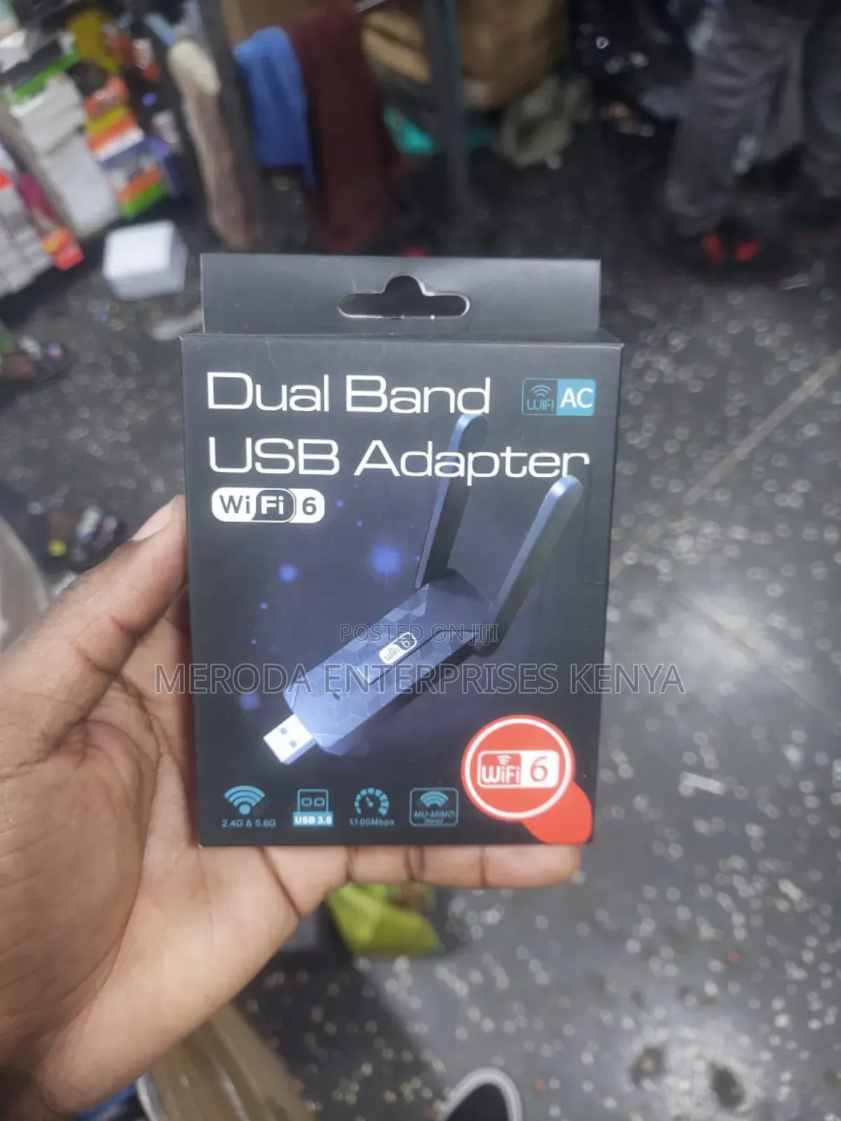 Dual Band Wifi 6 Adapter