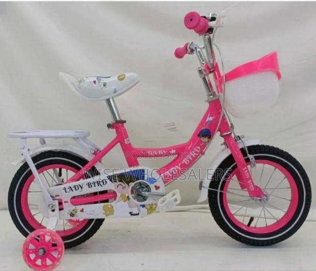 Pink Ladybird Bike Size 16" Girls Bycle