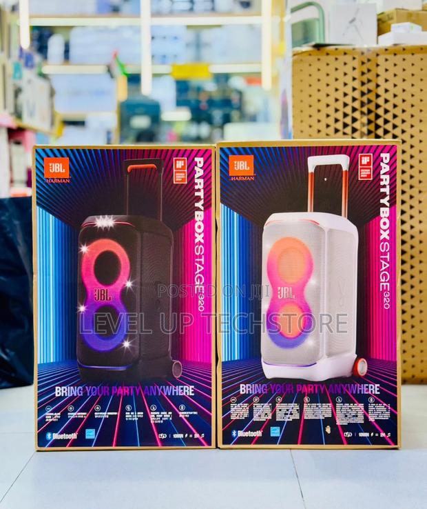 JBL Partybox Stage 320 Portable Party Speaker With Wheels - main view