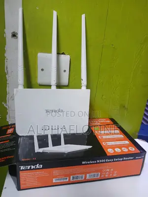 Original Tenda F3 Router 300mbps 4 Antenna 4 Port