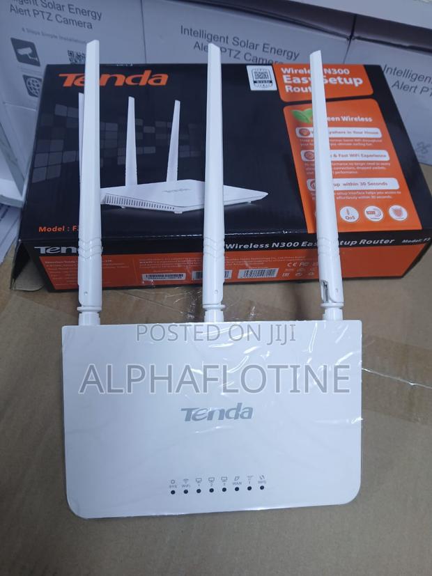 High Speedf3 N300 300mbps Wireless Tenda Router
