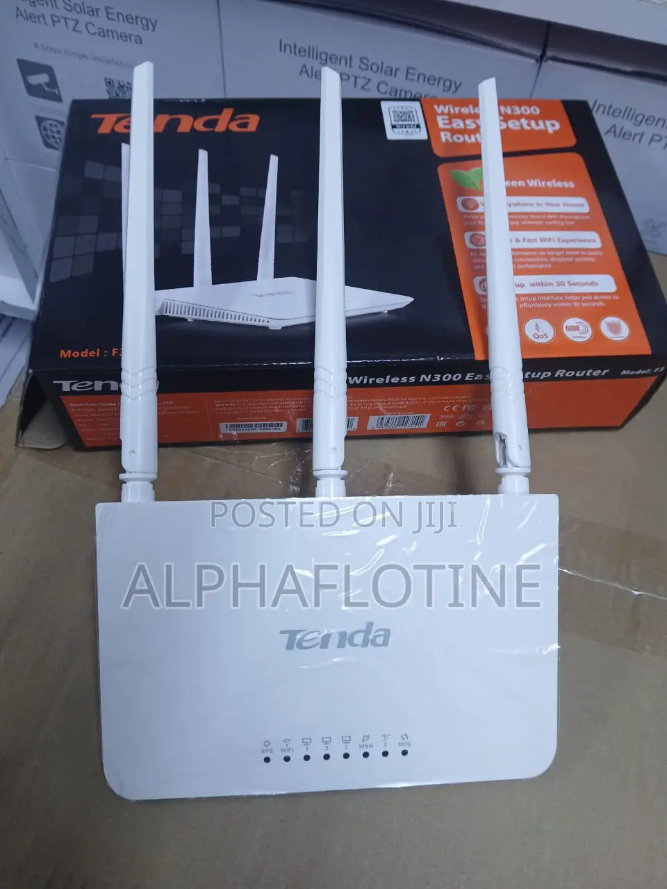 High Speedf3 N300 300mbps Wireless Tenda Router