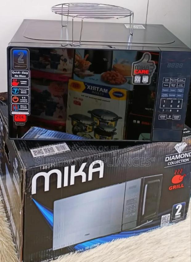 Mika Microwave Oven, 20l, Digital, With Grill (Combi) - main view