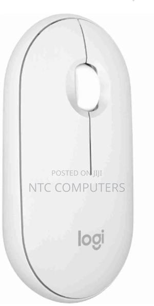 Logitech M350s Pebble 2 Bluetooth Mouse - Tonal White - thumbnail 2