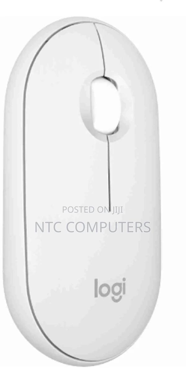 Logitech M350s Pebble 2 Bluetooth Mouse - Tonal White - main view