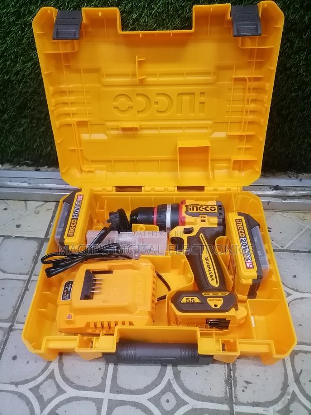 Top Grade 20v Ingco Brushless Cordless Drill