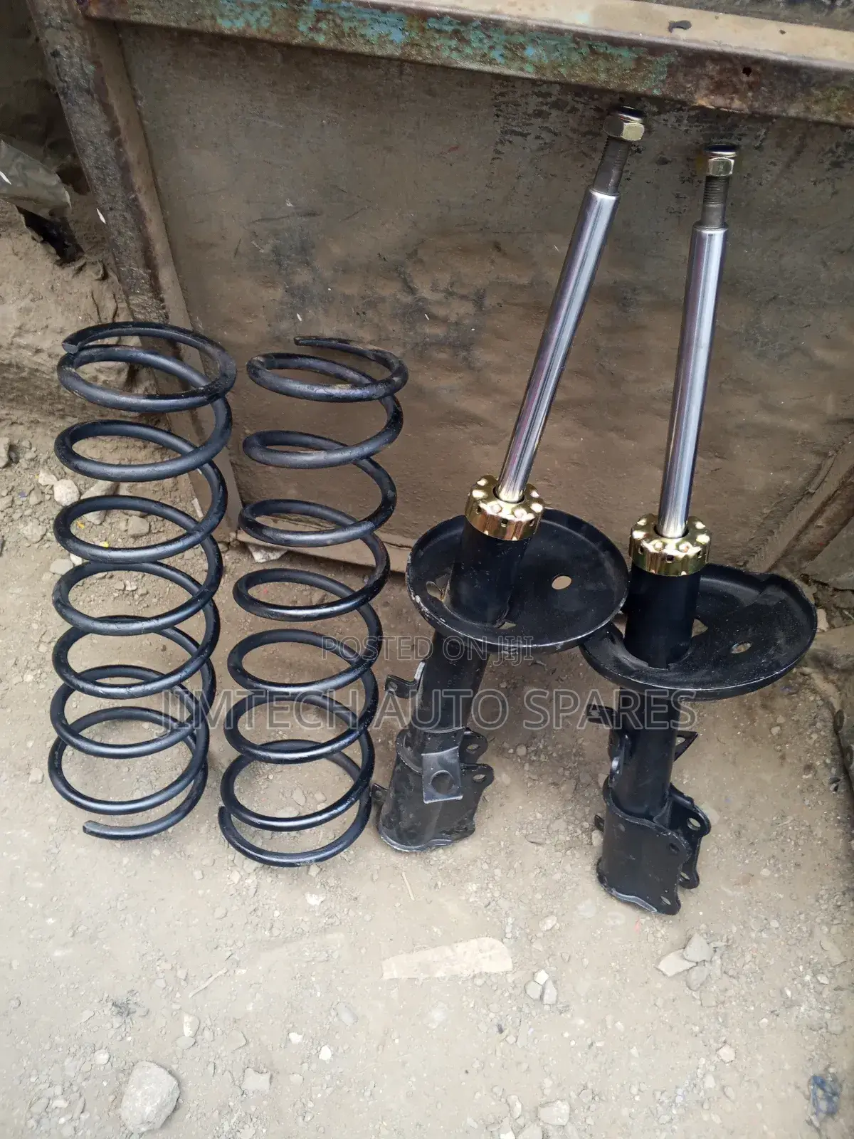 Toyota Corolla 110 Rear Shock and Heavy Duty Coil Spring