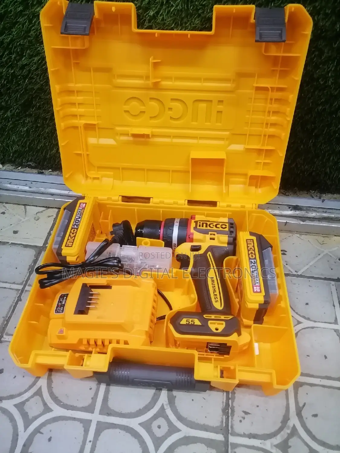 Top Guarantee 20v Ingco Brushless Cordless Drill