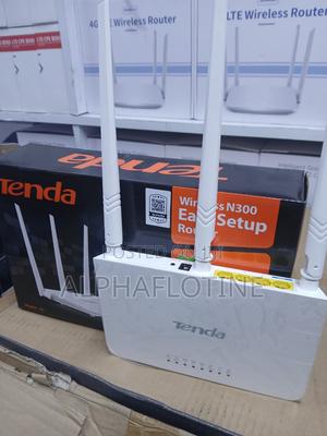F3 Tenda Office Based Wireless N 300 Tenda 3 Lan Port Router - thumbnail 2