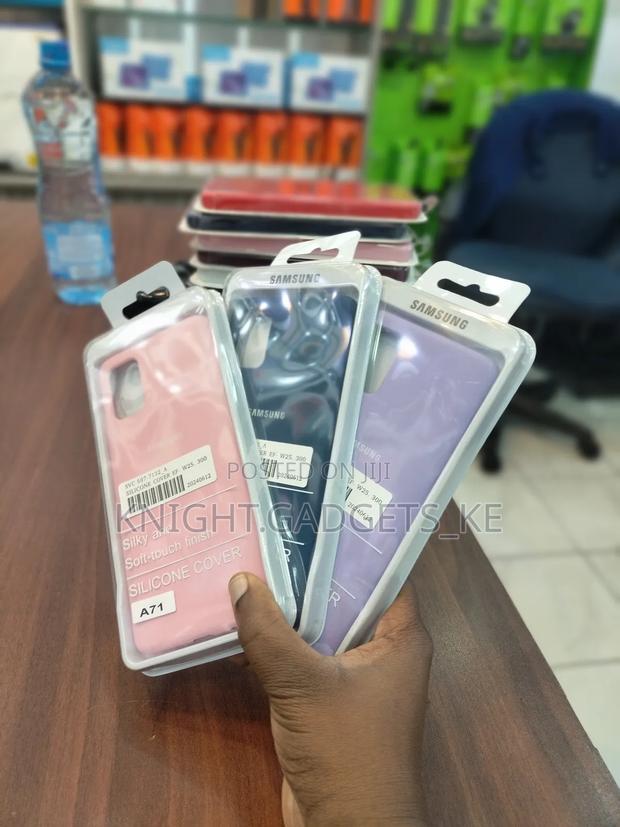 Galaxy A71 Silicon Cases.
