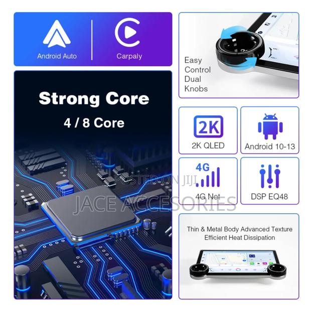 Diamond  Android Car Ardio Qled Screen - thumbnail 7