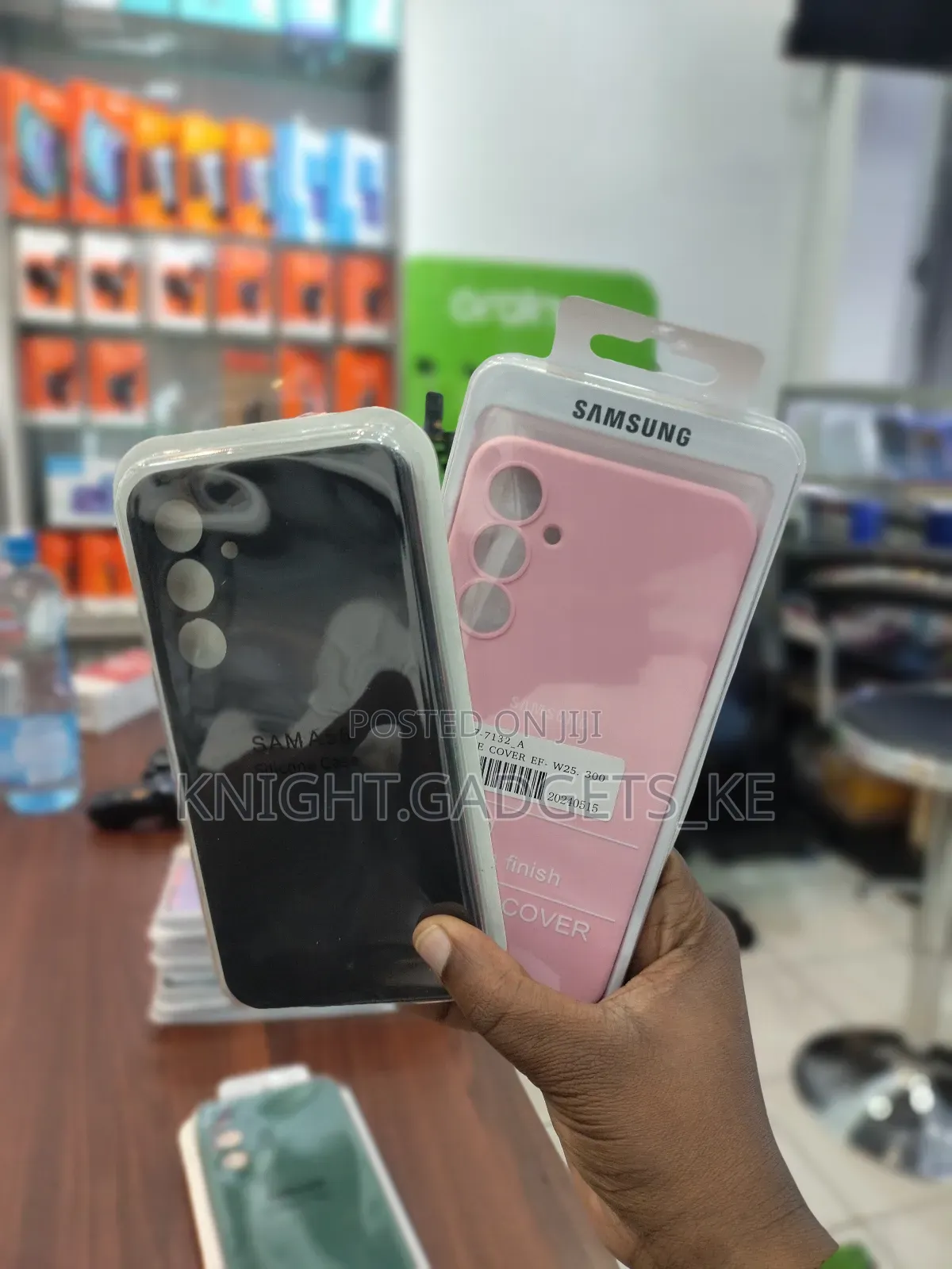 Samsung Galaxy A55 Silicone Phone Case.